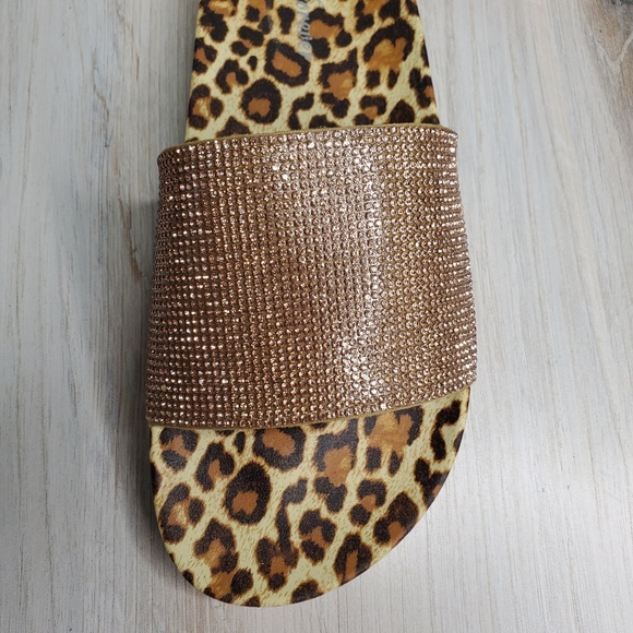 New Snake Sparkle Slide Sandals - Picture 7 of 7